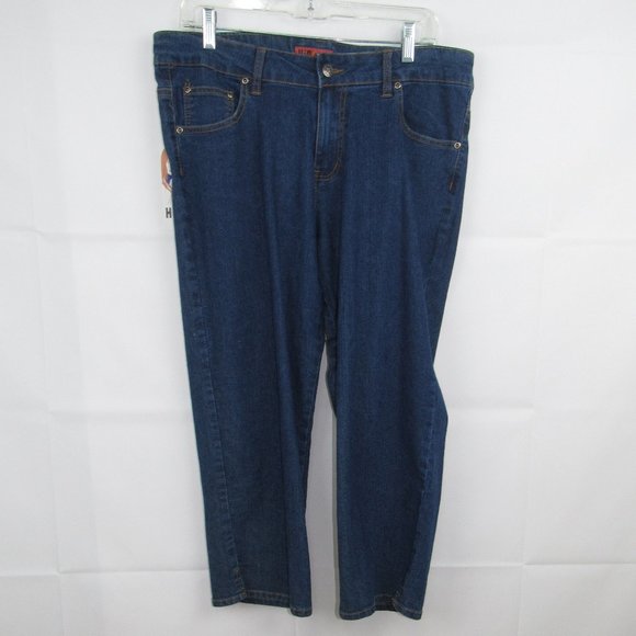 Brand New Hip Jeans Size 18 Womans Blue Jeans NWT - Picture 2 of 7